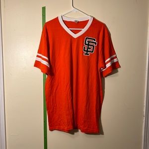 Perrys San Francisco V Neck Trophies Shirt Sz XL